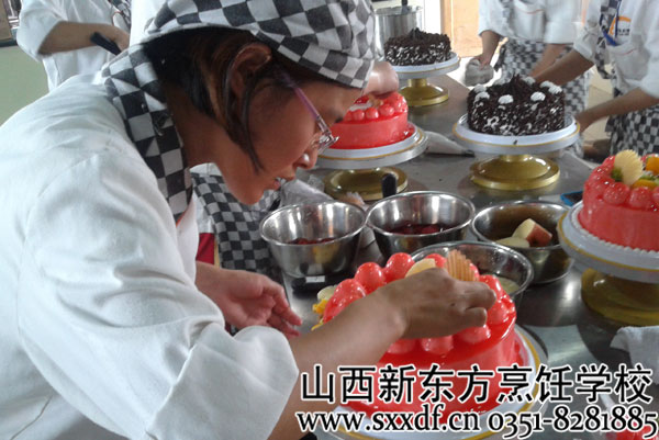 山西新东方烹饪学校 教师课堂