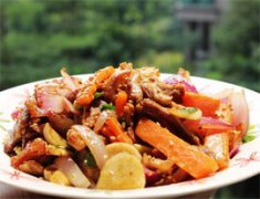 孜然时蔬羊肉怎么做