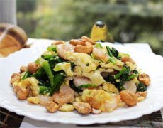 虾仁拌菠菜怎么做